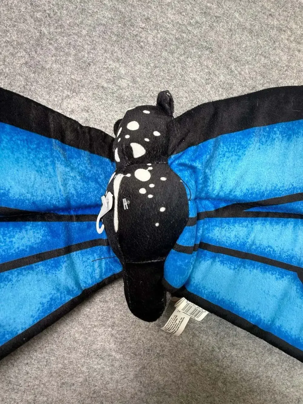 Adventure Planet Plush Blue Morpho Butterfly Costume Wings